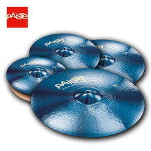 PAISTE Color Sound 900 Blue (14+16+18+20) 瑞士产 Blue SET5 架子鼓 五片套装镲片