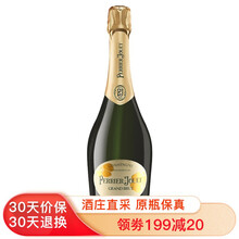 超市	法国巴黎之花Perrier Jouet 香槟酒产区 起泡酒葡萄酒 750ml 巴黎之花 美丽时光 单支
