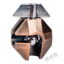 魔金锌合金解锁解环学生成人高智商烧脑玩具笼中取刺 魔戒 针 黄色