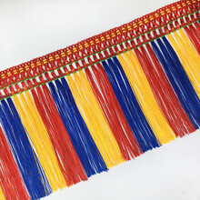 佐饰 解放JH6货车用品内饰配件驾驶室装饰品工作仪表台防晒草坪避光垫 红黄蓝三彩龙须