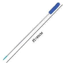 雪尼尔鸡毛掸子家用除灰尘可伸缩除尘掸水洗加长不掉毛扫灰尘车用 雪尼尔加长杆掸子 190cm