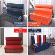 西餐厅卡座沙发桌椅组合奶茶甜品火锅店咖啡馆双人靠墙卡座坐沙发 不含运费 官方标配