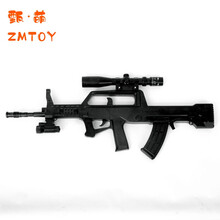 95式突击步抢 军事训练儿童吃鸡玩具套装qbz男孩cos装备道具绝地求生抢 95+十五倍镜