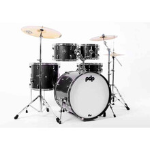 DW PDP M5 2205 全枫木烤漆五鼓 架子鼓 爵士鼓 星空舞台系列星空黑配五片镲片