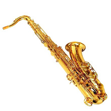 铃木（SUZUKIMUSIQUE）磷铜次中音萨克斯降b大喇叭双筋加固初学考级 漆金+皮箱