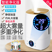 加湿器家用静音小型大喷雾容量空调卧室内孕妇婴儿空气倍力乐香薰机雾化办公室 智能净化版