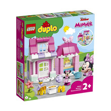 【乐高认证店】乐高LEGO DUPLO得宝大颗粒1-5岁幼儿园宝宝益智启蒙拼装积木玩具21新品 10942 米妮之家咖啡馆 91粒