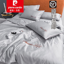 皮尔卡丹【捡漏特价】家纺夏凉被双人冰丝水洗丝夏季凉席冰丝席可水洗四件套真丝空调被 LO银灰 200x230cm【单件夏被】