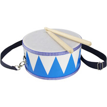 米弗斯奥尔夫打击乐器儿童宝宝音乐手敲拍鼓玩具小战鼓幼儿园表演小军鼓 小战鼓三角