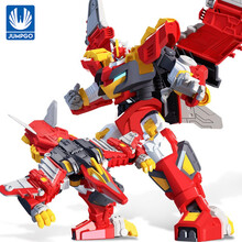 展高迷你特工队X玩具超级恐龙力量金刚变形机器人恐龙男孩玩具儿童霹雳炎龙机甲8632