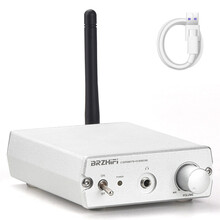 CSR8675蓝牙5.0接收 ES9038 解码APT-XHD LDAC发烧HIFI音频 银色蓝牙