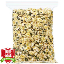 【大份量约500朵】贡菊菊花茶黄山原产白菊花 泡水喝的花草茶可搭枸杞决明子茶养生茶100克/袋