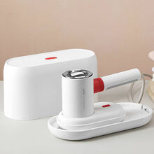 德尔玛二合一挂烫机家用蒸汽熨斗平烫电熨斗便携收纳挂烫机HS200 DEM-HS200