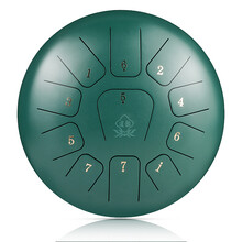 道韵 高碳钢空灵鼓初学者专业级莲花鼓正品12寸11音忘忧鼓手碟乐器