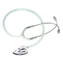 听诊器儿科医生专用医用胎心孕妇心肺学生 615透明绿