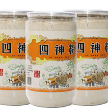五行散加味四神粉山药茯苓粉成人儿童调理脾胃早餐糊500g代餐 三瓶/1500克 巩固脾胃