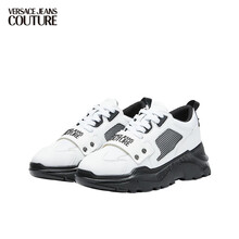 送男友 范思哲 Versace Jeans Couture男士休闲鞋 E0YWASC4-71604 WHITE-003白色 40