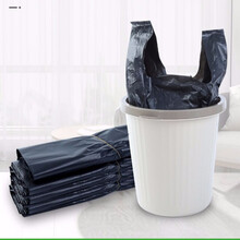 加厚家用垃圾袋办公室厨房一次性手提塑料袋台兰仕 加厚经济型100个 宽32*长51