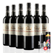 法国AOC小龙船干红葡萄酒 750ml单瓶整箱装 龙船庄园 原瓶进口红酒 六瓶装750ml*6