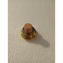 3斤XO瓶盖 瓶盖子木塞人头木塞盖子盖子盖3斤6斤瓶塞塑料洋酒xo马瓶 金色木塞25毫米