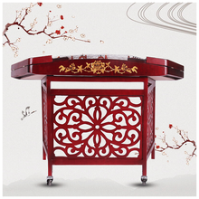 曲漾 扬琴乐器专业演奏杨琴乐器花梨木酸枝 初学入门考级演出洋琴 富贵牡丹红架子