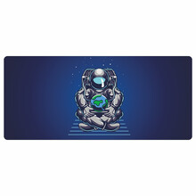 衡文（HENGWEN）鼠标垫超大号垫Galaxy星系游戏动漫卡通小号办公室笔记本电脑加厚锁边电竞桌垫 Galaxy-i 800*300*3mm