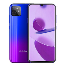 朵唯（DOOV）全网通128G大内存老人手机4G全网通智能手机超长待机老年手机 极光蓝128GB