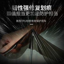 本田十代思域雅阁CRV冠道奥德赛TPU熏黑大灯膜透光保护贴膜改装饰 TPU熏黑大灯膜 思域【1对装】(备注车型年份)