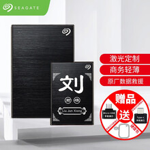 希捷(Seagate)  铭 移动硬盘1T 大容量硬盘1tb 高速USB3.0  金属外壳兼容Mac 黑色