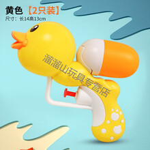 水枪玩具儿童玩水呲水枪沙滩喷水枪男孩女洗澡戏水玩具小水枪 Q版小黄鸭水枪2把