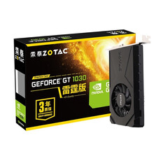 索泰 （ZOTAC） GT730/1030/710雷霆版/激战版台式机商务办公型/家用型电脑显卡 GT1030 2G D4 雷霆版 单显卡
