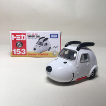 TOMY多美卡合金车模女玩具TOMICA史努比70周年特别限定纪念版套装 白色 长耳史努比