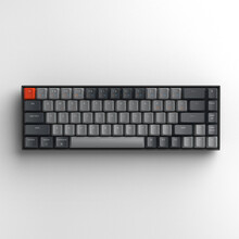 京东京造 K6蓝牙双模机械键盘 68键背光红轴无线键盘 Mac/iPad键盘 键盘机械 蓝牙键盘 键盘无线