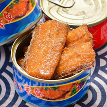 恋食记 金枪鱼罐头油浸水浸吞拿鱼海鲜熟食健身即食罐装下饭食品 五香带鱼100g*4罐