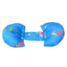 孕妇枕头护腰侧睡枕托腹u型抱枕孕期侧卧枕孕睡觉神器用品孕妇枕 蓝色小猪无调节枕