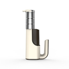 大宇（DAEWOO） 手持面条机电动面条枪不锈钢压面机小型压面枪家用面条机MT1-NKZ 奶咖棕