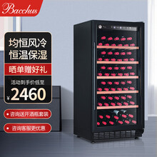 芭克斯（Bacchus）红酒柜 恒温酒柜 家用大容量藏酒柜 冰吧葡萄酒恒温柜紅酒櫃 BKS-80 经典款