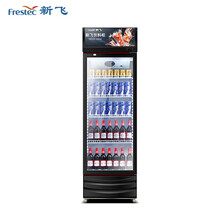 新飞 (Frestec) 330升冷藏展示柜 单门立式商用冰箱保鲜饮料冷柜 超市冰柜冷饮陈列柜LC-238WZK