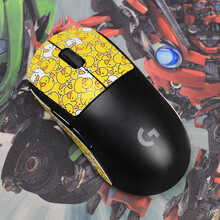 火线竞技 鼠标贴纸梵彩彩色防滑贴防汗贴 罗1技 GPW二代 GProX SUPERLIGHT 狗屁王 GPW一代 梵彩F02 防滑贴