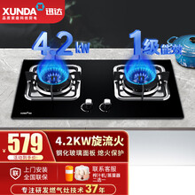 迅达DS306J燃气灶煤气灶双灶家用猛火台式嵌入式天然气灶液化气灶 DS306J 液化气