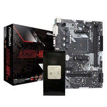 AMD 速龙3000G 200GE全新散片/盒装+华硕/微星/华擎A320主板 CPU主板套装集显 华擎A320M-HDV R4.0主板 R3 3200G(集显)全新散片【无风扇】