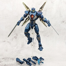 Disney/迪士尼同款环太平洋2机甲模型手办电影周边复仇流浪者人偶怪兽哥斯拉黑曜石雷霆再起泰坦救赎 R复仇流良者(大天使)