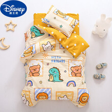 【开学季】迪士尼幼儿园三件套被子六件套宝宝午睡入园床品儿童被褥芯纯棉四季通用小孩子上学用的卡通被 星空 三件套：120x150被套+60x135床垫套+3