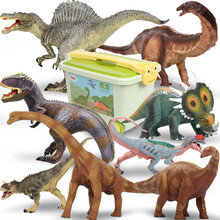 玛奇乐（MECHILE）儿童仿真恐龙模型玩具霸王龙三角龙异特龙剑龙翼龙棘龙牛龙腕龙套装儿童礼物 恐龙8件套装