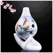 杉贝 SHANBEI 陶笛6孔初学中音学生六孔迷你笛随身小乐器入门儿童陶埙抖音同款 【普及款】渔翁(秘籍+曲谱+视频+挂绳+护袋)