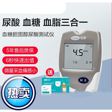 血压计血糖血压一体机测血压尿酸血糖和血脂检测仪家用医生用仪器精准胆固醇测量充电式 (血压计+测尿酸血糖血脂套餐)仪器+25尿酸+25