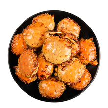 鲜动舌尖 香辣蟹即食大闸蟹小螃蟹零食麻辣海鲜 360g*1罐装（公母混装）