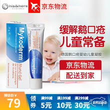 德国Mykoderm 鹅口疮凝胶婴儿儿童专用 Mykoderm 20g 【基础版巧克力味】