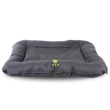 爱宝嘉大型犬全可拆洗狗垫牛津布防水中小型犬狗窝耐咬不粘毛四季猫狗垫子 灰色 XL-适用于100斤以内的宠物