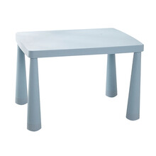 儿童桌椅组合家用写字桌 幼儿园桌椅塑料桌椅子宝宝学习吃饭桌椅套装积木桌书桌玩具桌 蓝桌可加高